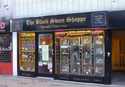 Black Swan Shoppe Wakefield England United Kingdom Smoke Shops