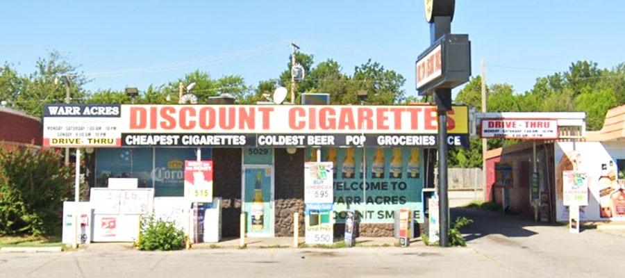 Warr Acres Discount Cigarettes